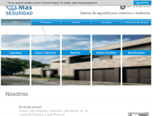 Tablet Screenshot of masseguridad.com.ar